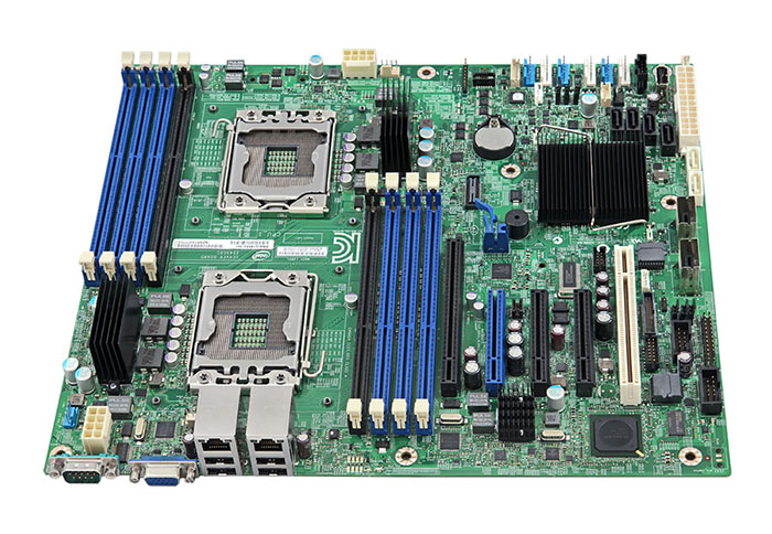 龙鑫 英特尔/INTEL 主板S2400SC2 全新 LGA1356 服务器 全国联保